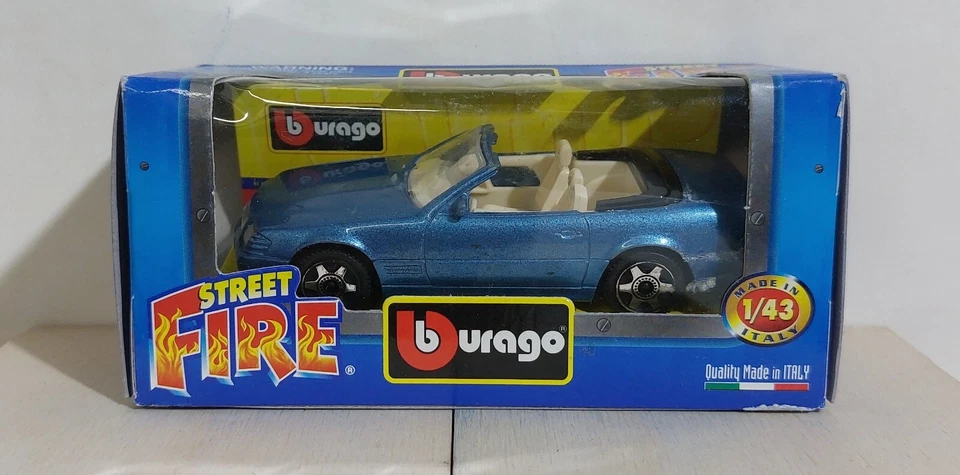 I116261 BURAGO 1/43 serie Street Fire - Mercedes 300 SL - Box - Immagine 1 di 3