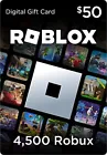 Roblox DIGITAL $ 50 GESCHENKKARTE