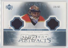 2005-06 Upper Deck Artifacts Frozen Dual /65 Roberto Luongo #FAD-RL HOF
