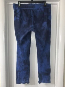 Abercrombie Kids Athletic Sweat Pants sz L Blue Thick Drawstring Abercrombie Kid - Picture 1 of 3