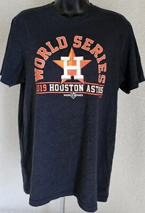 Mens Womens Shirt Size S Small '47 World Series Houston Astros 2019 - Picture 1 of 24