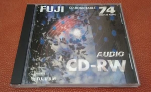 RARE FUJI CD-RW 74 AUDIO 74 min Blank CD-RW Digital Audio For Music Only - Bild 1 von 7