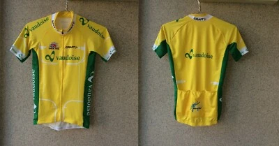 Camisa de ciclismo Tour de Suisse M Jersey artesanal Suiza amarilla 2018/2019  Foto 1 de 4