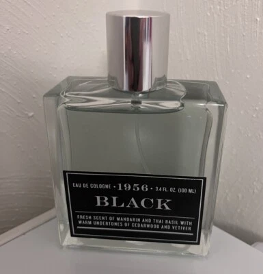Colección Black Cologne for Men 1956 de Tru Fragrance 3,4 OZ nueva sin caja Foto 1 de 4