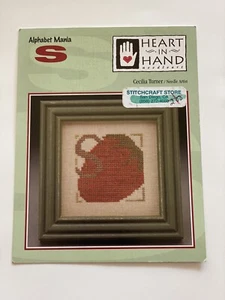 Heart in Hand Alphabet Mania S is for Strawberry Cross Stitch Pattern Booklet - Picture 1 of 2