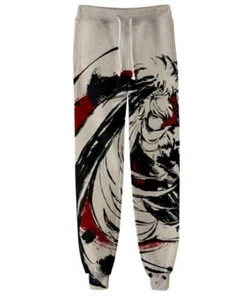 InuYasha Cosplay Anime Manga Freizeit Hose Sports Pants trousers Polyester - Picture 1 of 3