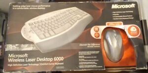 Microsoft Wireless Laser Desktop 6000 Comfort Curve Keyboard