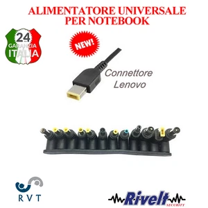 Alimentatore per notebook universale auto regolante 12 connettori 120 w PROMO - Foto 1 di 3