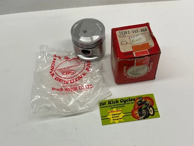 Pistón Honda NOS XL125 - Pistón Honda XL 125 13102-365-000 .25 de gran tamaño Foto 1 de 4