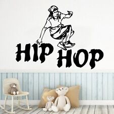 Artistic hip hop dance Sticker Waterproof Vinyl Wallpaper Home Decor Living Room