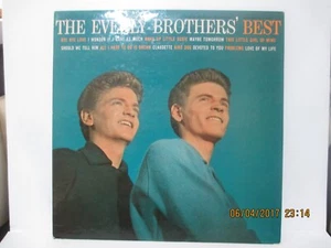 The Everly Brothers LP, The Everly Brother's Best,  CLP 3025, ORIGINAL 1959, VG+ - Picture 1 of 3