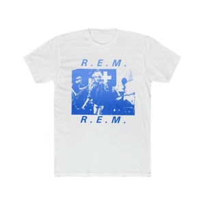 R.E.M. Camiseta Vintage Handbill BAND 1981 Athens GA S-4XL SG250 - Imagen 1 de 3