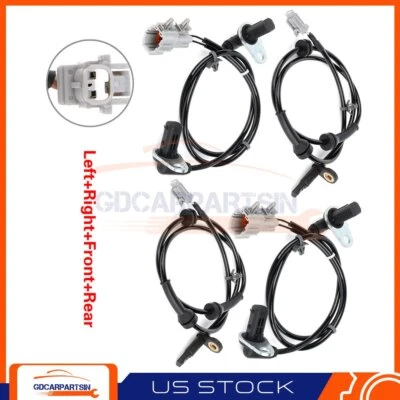 4 X Sensor de rueda ABS trasero y delantero lado izquierdo y derecho para Infiniti FX45 2003-2008 Foto 1 de 4