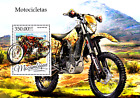 MNH Block Motocykl Ducati 900 SS Włochy Christini Awd 450 Dc Enduro / 380