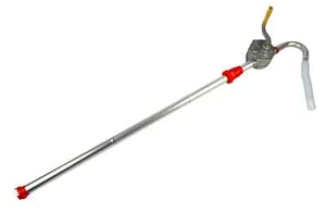 50" Drehfass Transferfass Syphon Handpumpe Öl Diesel Kraftstoff selbstansaugend - Bild 1 von 5