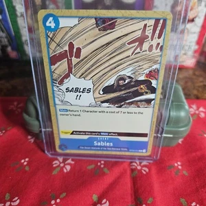 One Piece TCG 7 Warlords ST03-015 Sables Super Pre-Release - Picture 1 of 3