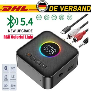 4-in-1 Drahtloser Bluetooth 5.4-Übertrager-Empfänger-Adapter, Audio, 3.5mm-Klink - Bild 1 von 16