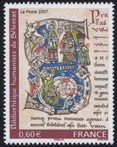 2007 FRANCE N°4013** Bibliothèque de SELESTAT, Enluminure Art MNH - Picture 1 of 1