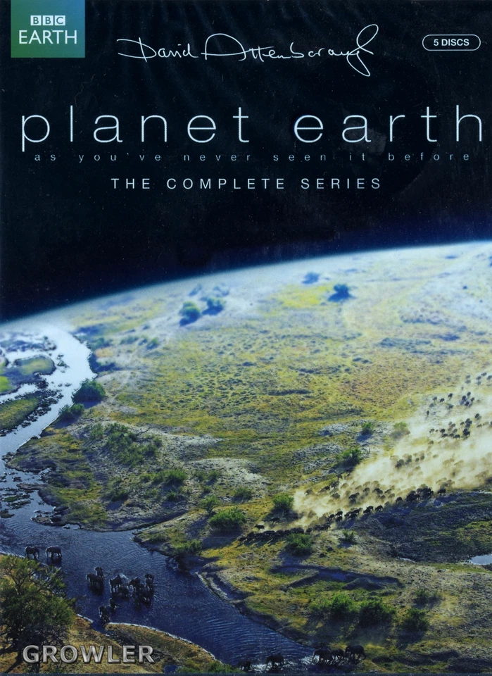 PLANET EARTH DVD - BBC TV SERIES WILDLIFE ANIMAL JUNGLE OCEAN NATURAL HISTORY - Image 1 of 1