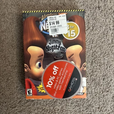 Jimmy Neutron vs. Jimmy Negatron, 2002, Small Box, New & Sealed (bottom Damaged - Image 1 of 4