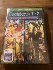 Goosebumps 1 & 2 Two Movie Collection (DVD+Digital,2015) Widescreen New Read - Picture 1 of 2