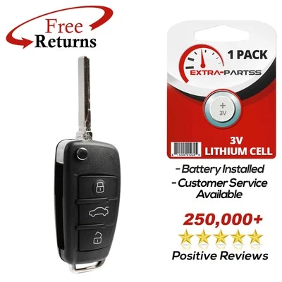 For 2006 2007 2008 2009 2010 Audi A4 A6 A8 S4 TT Keyless Entry Remote Key Fob - Image 1 of 4
