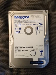 Maxtor MaXLine Pro 500 7G500R0 500GB IDE/PATA HDD - Tested - Picture 1 of 3