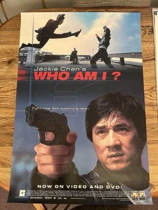 WHO AM I Original Movie Poster 27”x40” JACKIE CHAN - Picture 1 of 1
