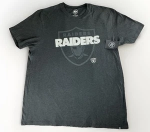 Camisa gris oscuro marca 47 de Las Vegas Raiders para hombre X-grande - Imagen 1 de 6