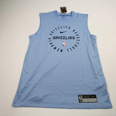 Memphis Grizzlies Nike NBA Authentics Dri-Fit Sleeveless Shirt Men's New - Image 1 of 4