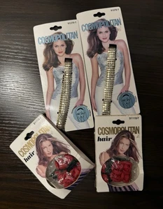 Cosmopolitan Envoltura de Cabello con Flores Accesorios Nuevos 90 Y2K (4) - Imagen 1 de 5