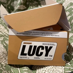 LUCY Stop Smoking Gum - Cafe Espresso - 10 Packs of 10 (100 Pieces) - EXP 12/26 - Picture 1 of 5