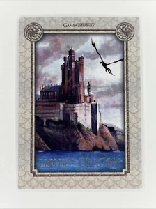 2024 Game of Thrones House the Dragon Season One Artist Rendition Red Keep - Picture 1 of 2