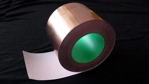 100mm x 5M COPPER Foil EMI double Side Conductive Tape for Guitar Preamp Pedal - Picture 1 of 2