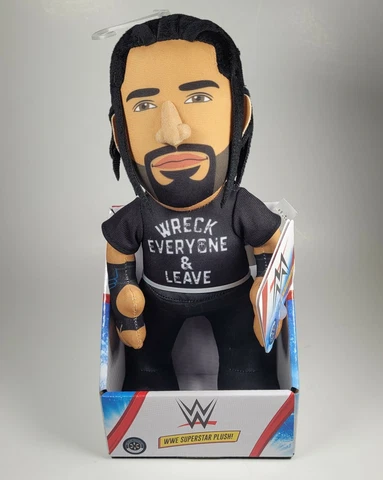 WWE Superstar Roman Reigns 10" Plush Figure NWT New in Box Wrestling Wrestler Cover