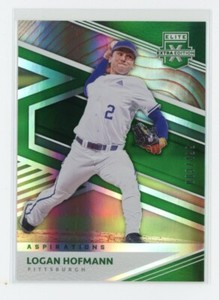 LOGAN HOFMANN 2020 Panini Elite Extra Edition #145 GREEN ASPIRATIONS 83/499