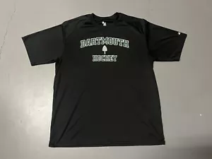Dartmouth Big Green Hockey Black Badger Sport Shirt Size XL Ivy League NCAA - Picture 1 of 3