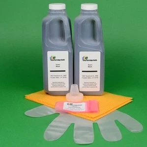 2-Toner Refill w/Chips for Konica Minolta Bizhub 4020 A6WN01F. 950gr. 40K Pages - Picture 1 of 1