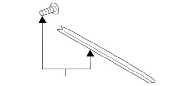 Genuine Ford Lincoln Continental 2017-2020 Front Sunroof Seal GD9Z-54500A66-A - Image 1 of 2