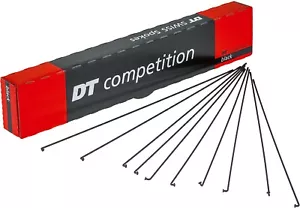 DT Raggi Corsa Competizione Svizzera 14 / 16 / 14 g = 2 / 1,6 mm - Nero - 286 mm - Foto 1 di 2