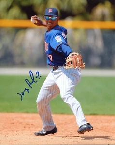 Jorge Polanco Marineros Mellizos Firmado 8x10 Foto Autógrafo NO JSA Beckett PSA - Imagen 1 de 1