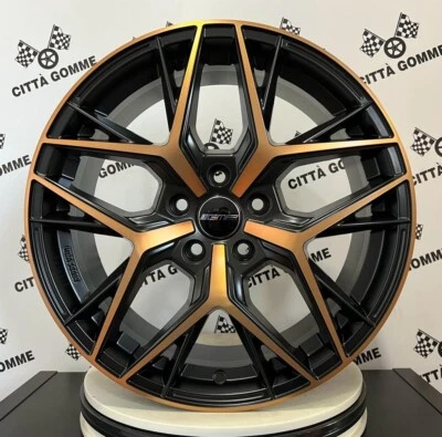 4 Jantes en Alliage Compatible Volvo v40 v50 v60 v70 v90 xc40 xc60 xc70 À 18 " - Photo 1/4