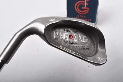 Left Hand Ping Zing #4 Iron / Red Dot / Stiff Flex Ping JZ Shaft - Image 1 of 4