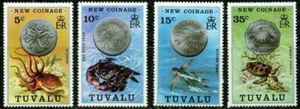 TUVALU–1976– COINAGE– VF** - Picture 1 of 1