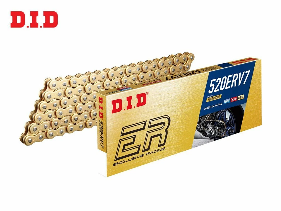 CATENA DID MODELLO ERV7 RACING 118 MAGLIE PASSO 520 - Imagen 1 de 1