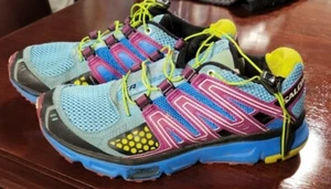 Salomon Womens XR Mission 1 171383 SensiFlex Blue Running Shoes - Picture 1 of 4