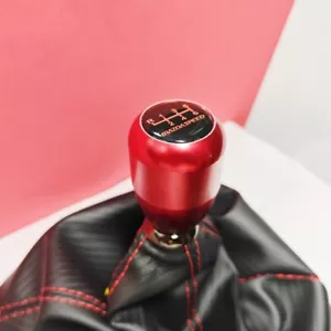 MS red WEIGHTED ALUM 6SP SHIFT GEAR KNOB for MAZDA 2 3 5 6 CX-3 CX-5 MX5 MIATA S - Bild 1 von 7
