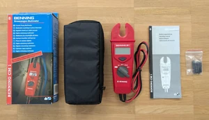BENNING CM 1 Stromzangen-Multimeter digital CAT III 600 V OVP - KEIN CM 1-2 1-3 - Bild 1 von 4