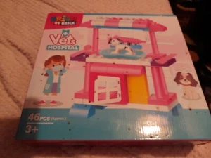 Brick By Brick - Building Bricks - Vets Hospital - Age 3+ - Brand New - Picture 1 of 4
