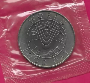 EAST CARIBBEAN STATES 10 DOLLARS 1981 UNC 1 YEAR TYPE,WORLD FOOD DAY,ELIZABETH I - Picture 1 of 2